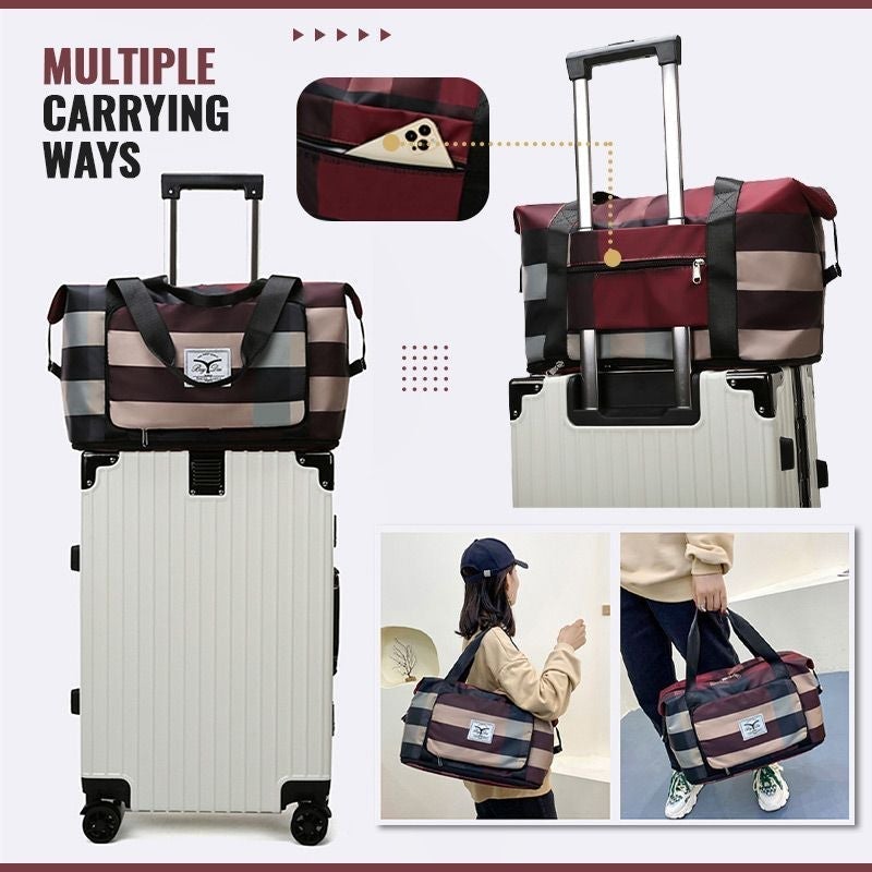 Foldable Dry/Wet Separation Travel Bag