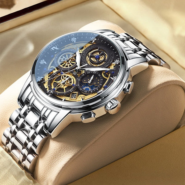 Men's Luxury Stainless Quartz Watch