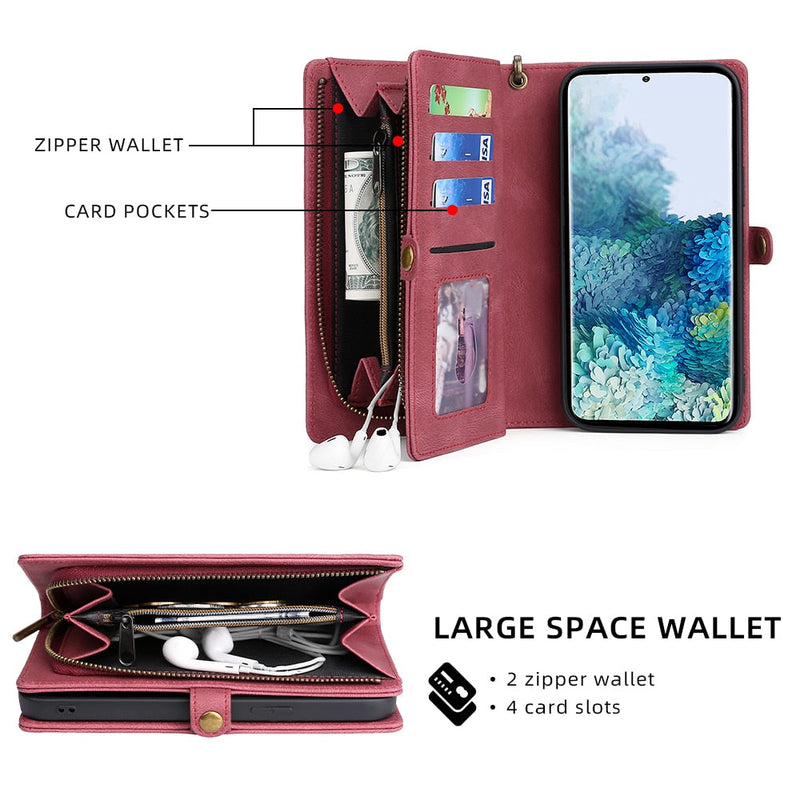 iPhone Leather Wallet-style Protective Case