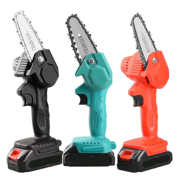Handheld Mini Chainsaw for Wood Cutting and One-Hand Chainsaw