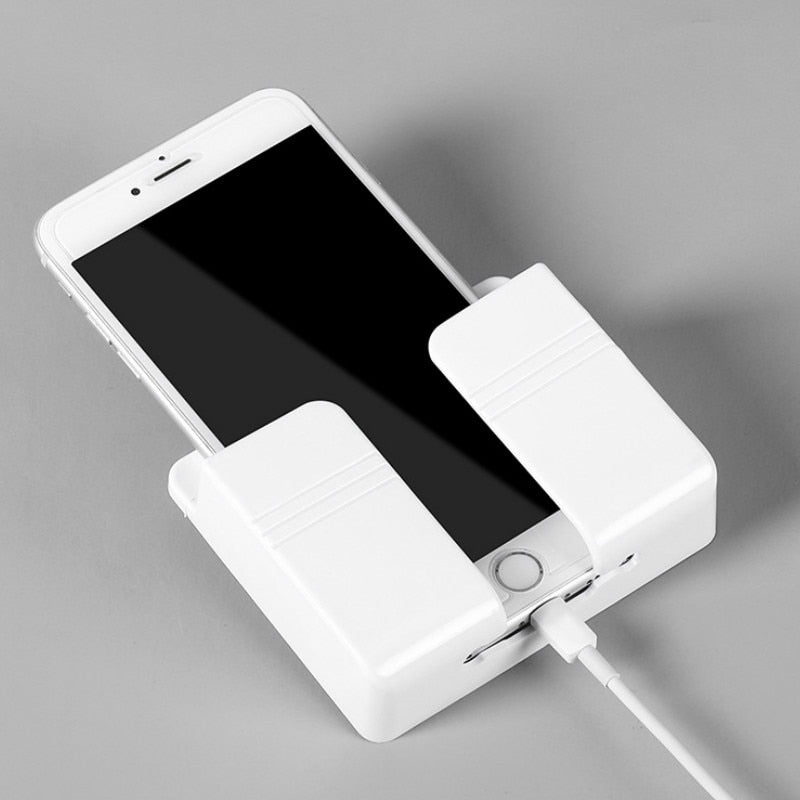 Wall-Mounted Mobile Phone Charging Storage Box