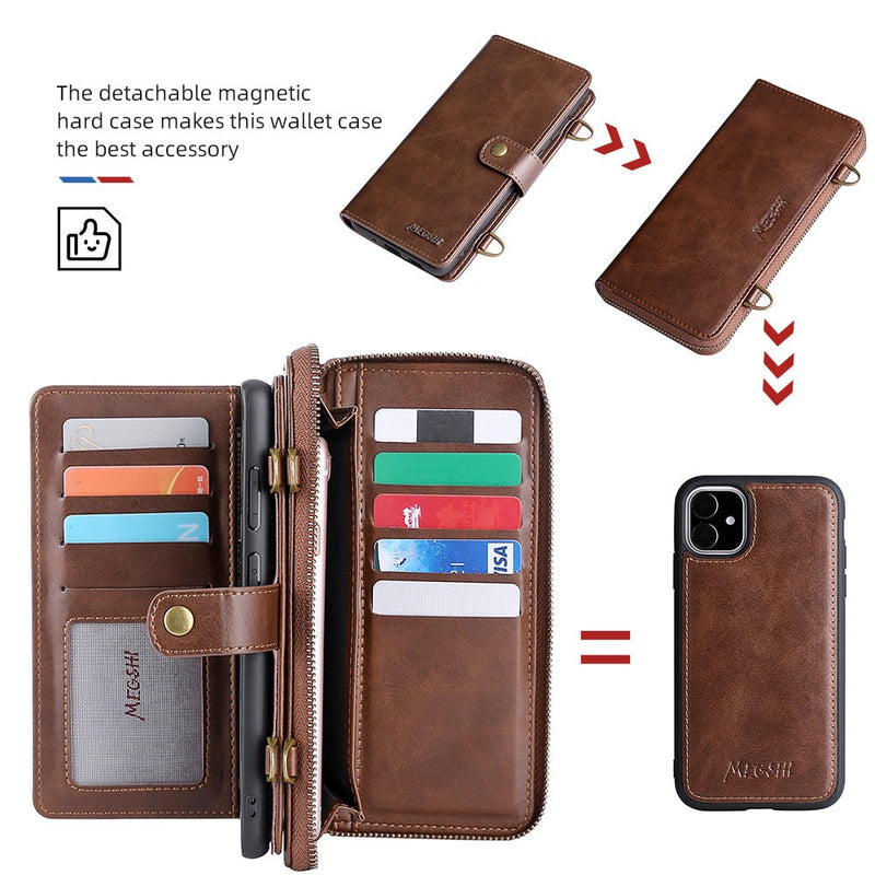 Messenger Bag Style iPhone Multifunctional Protective Case