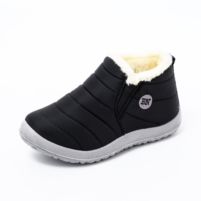 Women's Waterproof & Anti-Slip Snow Boots, Comfy and Warm Boots