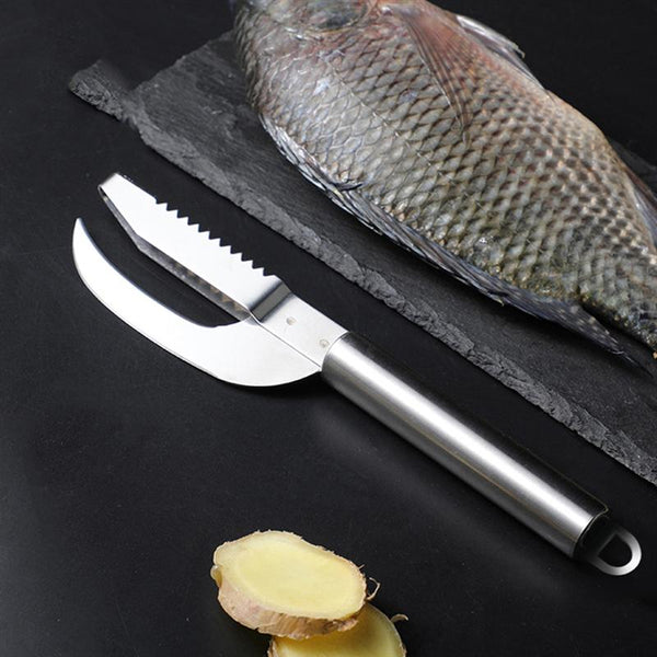 3-In-1 Hanging Fish Scale Knife