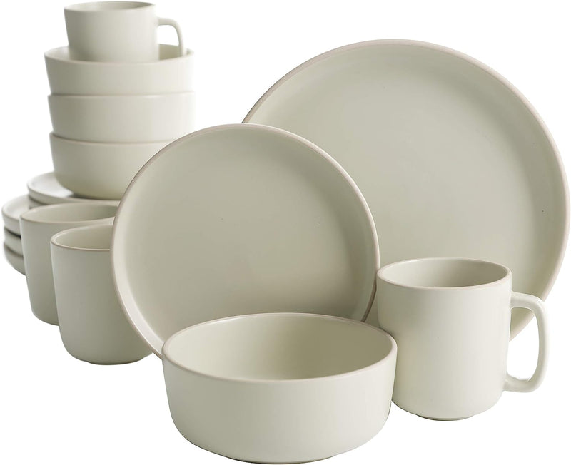 Gibson Home Zuma 16 Piece Round Kitchen Dinnerware Set