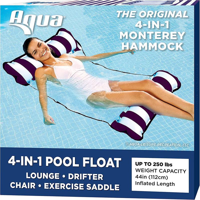 4-in-1 Monterey Hammock Pool Float & Water Hammock