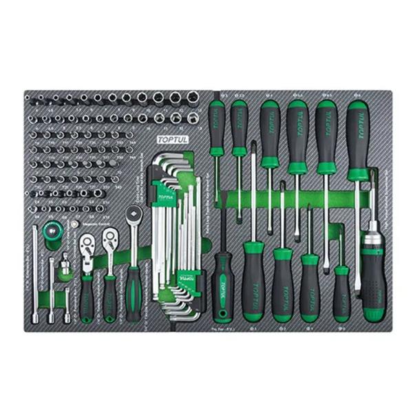 448Pcs 8-Drawer Tool Trolley