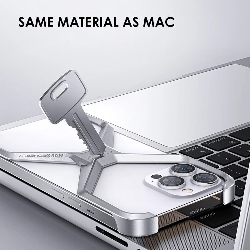 Aluminum Alloy Hollow Case for iPhone