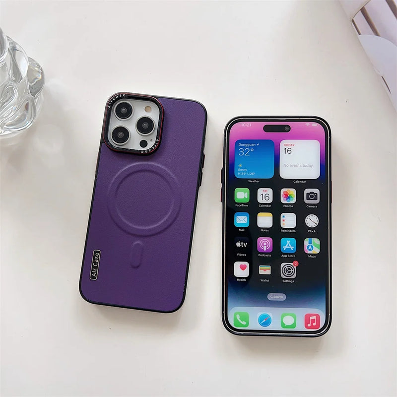 Anti Drop Magnetic Suction Case Cover for iPhone