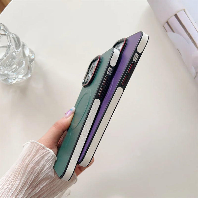 Anti Drop Magnetic Suction Case Cover for iPhone