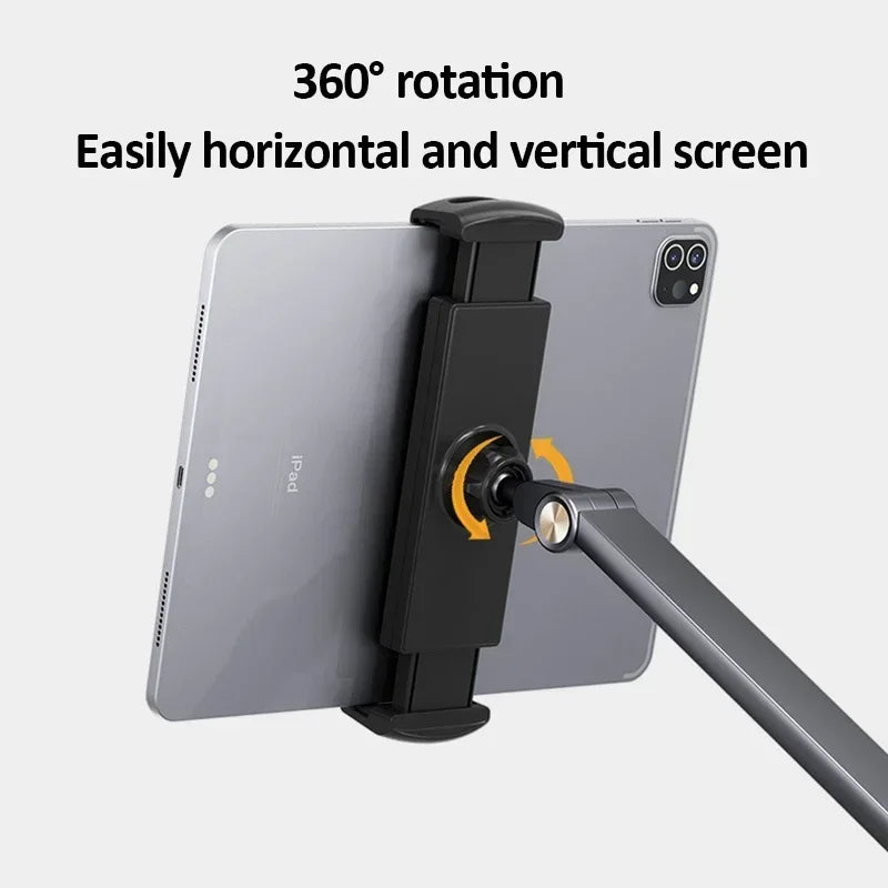 360-degree rotating adjustable and stable multifunctional aluminum alloy stand metal cantilever desktop mobile phone iPad stand