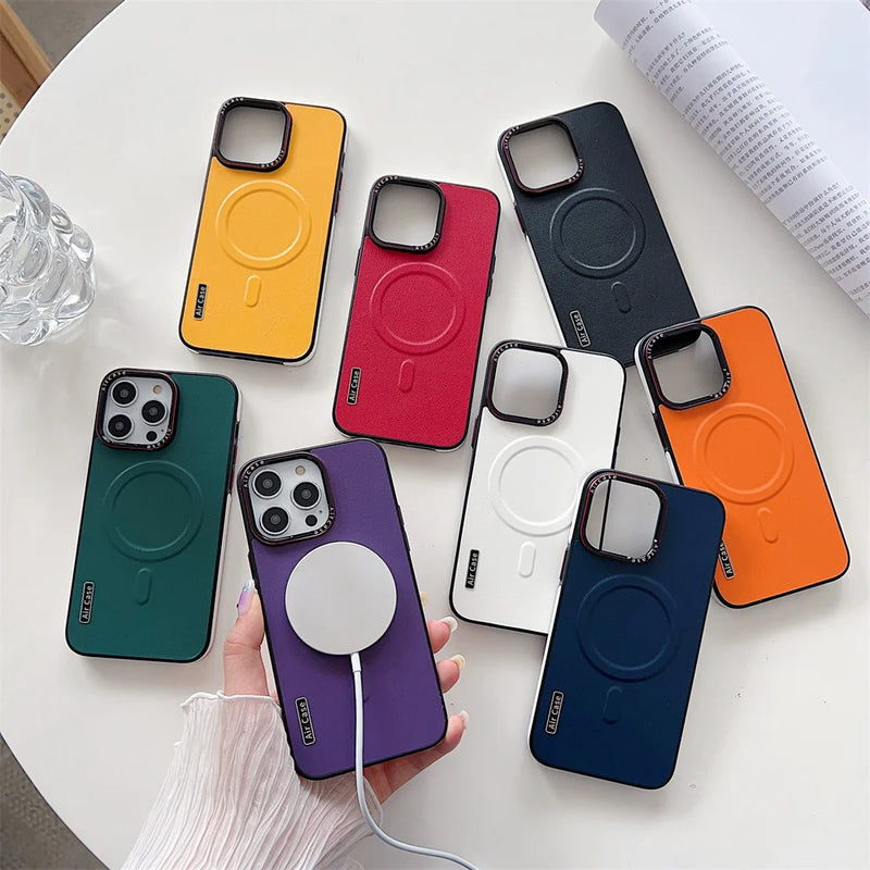 Anti Drop Magnetic Suction Case Cover for iPhone