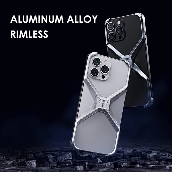 Aluminum Alloy Hollow Case for iPhone