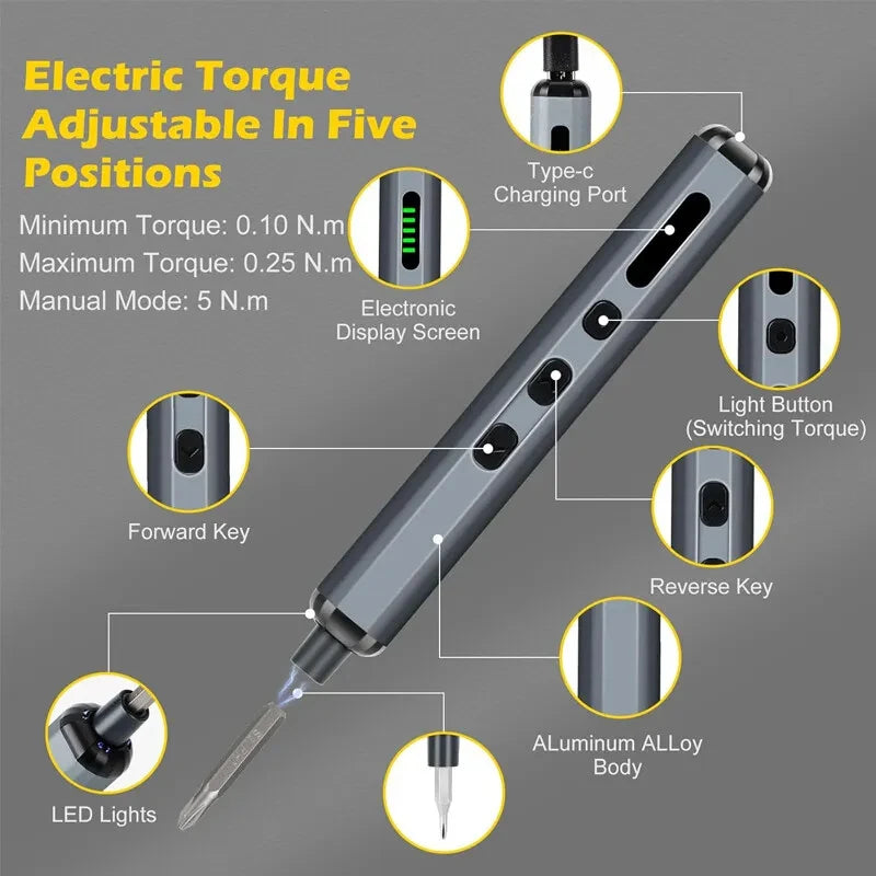 68 In 1 Mini Precision Electric Screwdriver Set