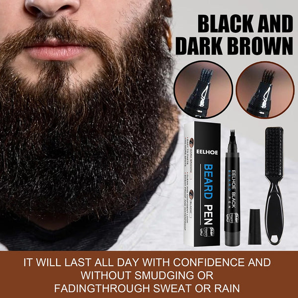 Waterproof Beard Filling Pen Kit