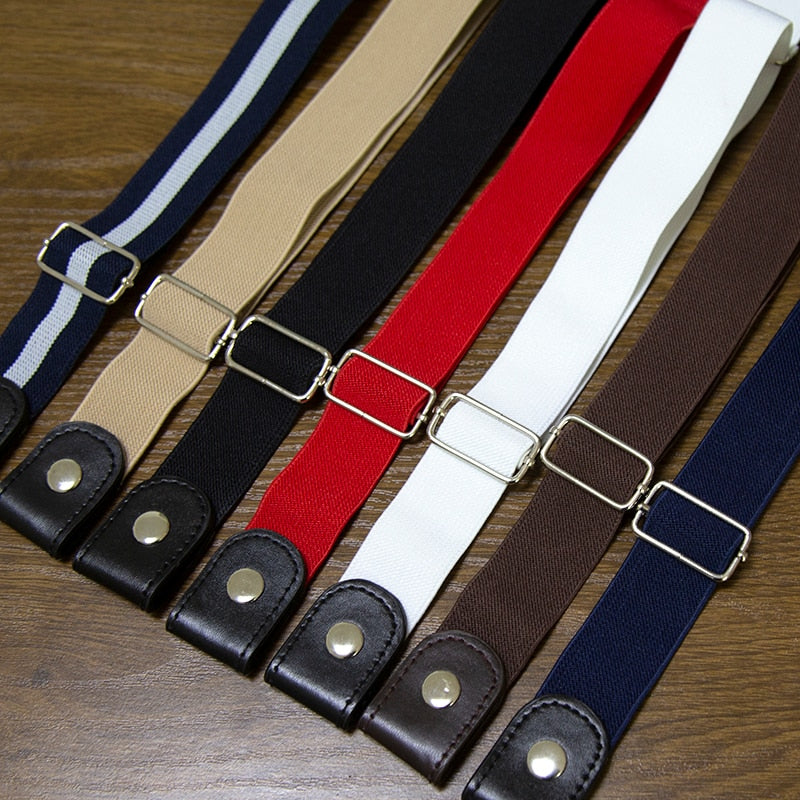 Buckle-free Invisible Elastic Waist Belts