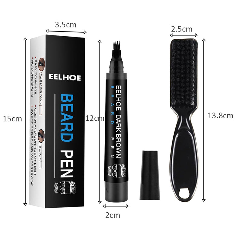 Waterproof Beard Filling Pen Kit