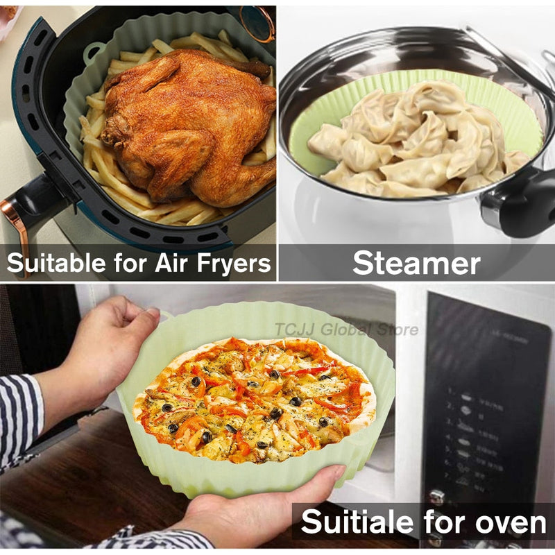 Air Fryer Silicone Baking Tray