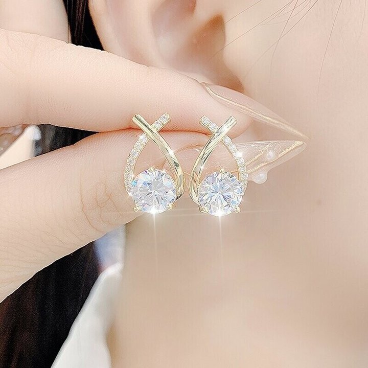 Mermaid Tail Stud Earrings