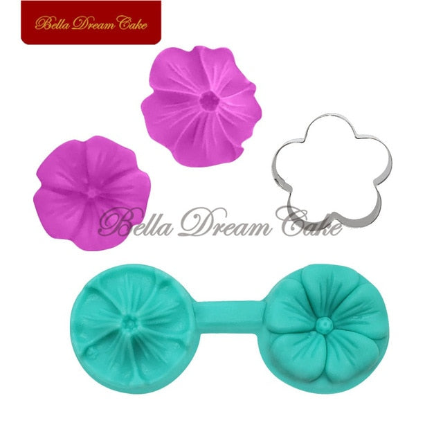 3D Flower Blossom Sugar Art Mold