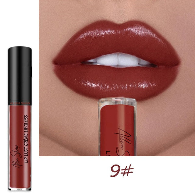 12 Color Cream Texture Lipstick Waterproof