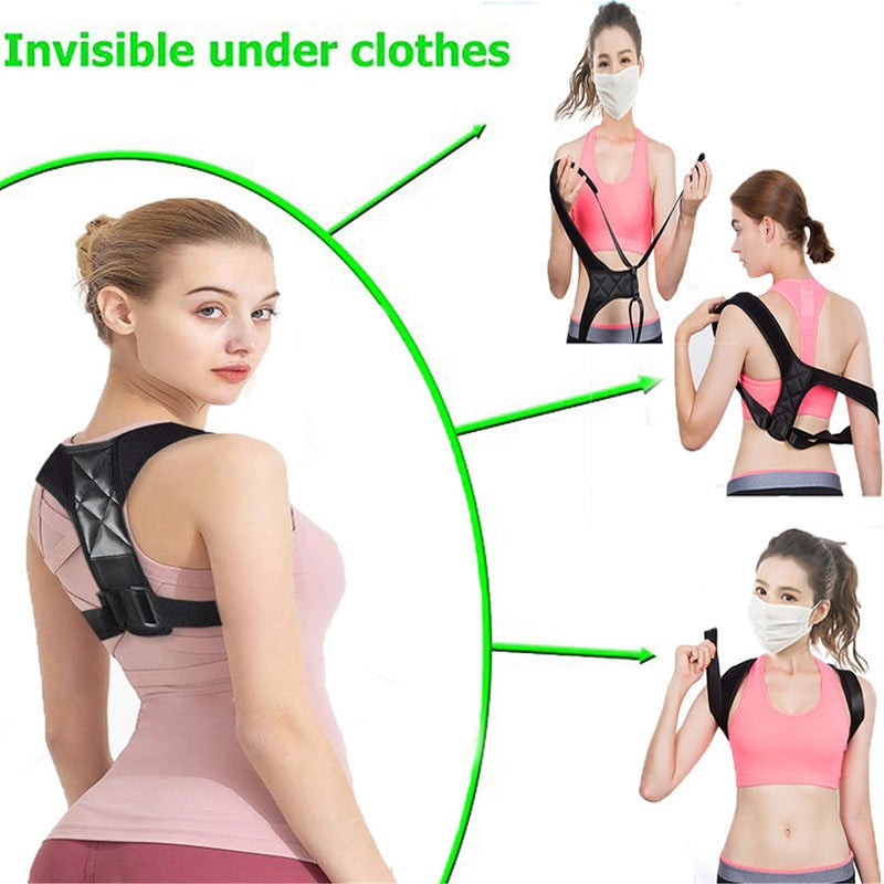 Posture Adjustable Corrector Therapy Back Brace for （unisex）