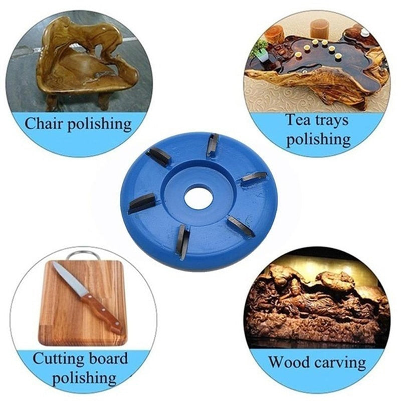 6 Teeth Wood Carving Disc