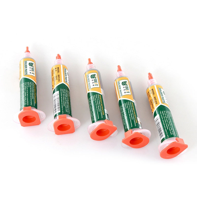 BGA Syringe Tin Solder Paste Leaded Sn63pb37 Melting Point 183 ℃