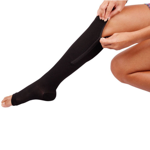 Zip Compression Socks