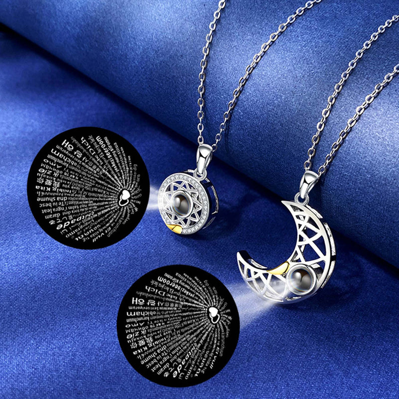 Sun Moon Couple Necklaces