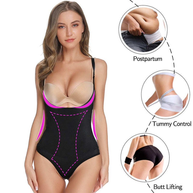 CurvyFit Adjustable Abs Shaping Bodysuit