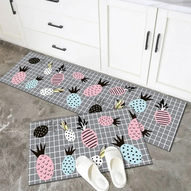 Kitchen Printed Non-Slip Carpet