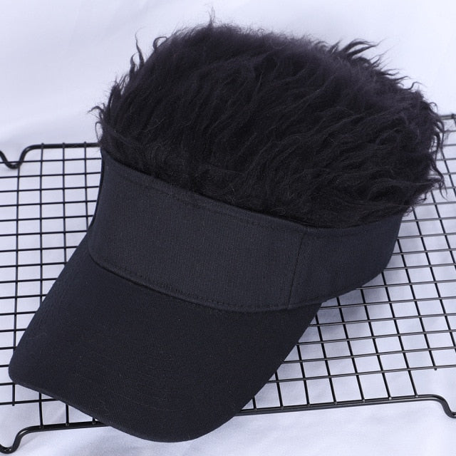 Flair Hair Sun Visor Cap