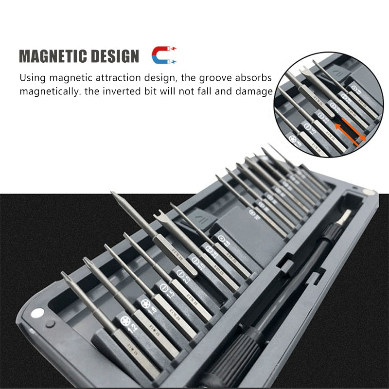 Magnetic Multi-Functional Screwdriver Set