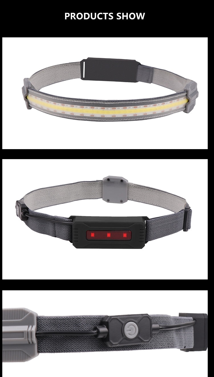 220° Wide Beam LED Headlamp (50% Sale For Any Package)