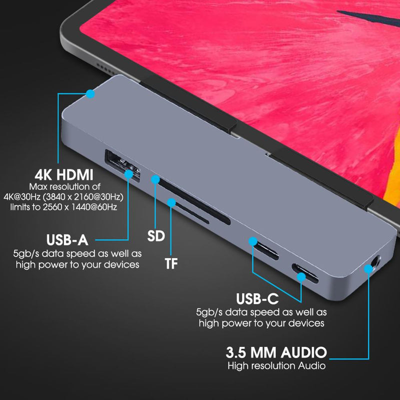 ALUMINUM TYPE-C MOBILE PRO HUB