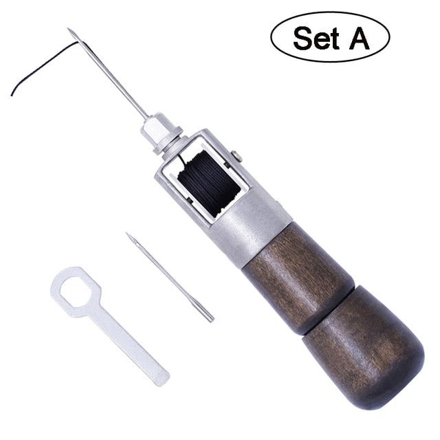 Leather Sewing Awl Kit Hand Stitcher Set