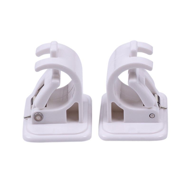 Nail-free Adjustable Rod Bracket Holders (2pcs)