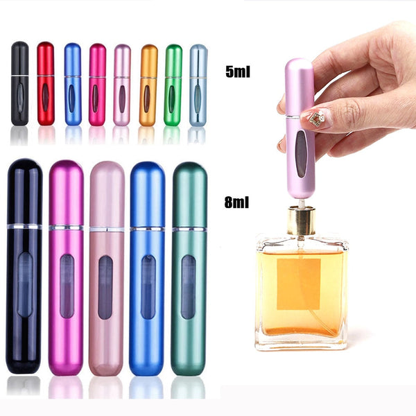 Portable Mini Refillable Perfume Empty Spray (5 pcs)