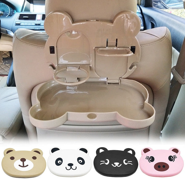 Car Back Seat Foldable Organizer Tray