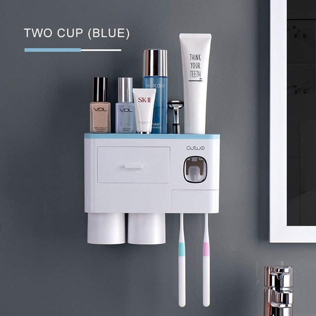 Aesthetic Multi-functional Toothbrush Holder