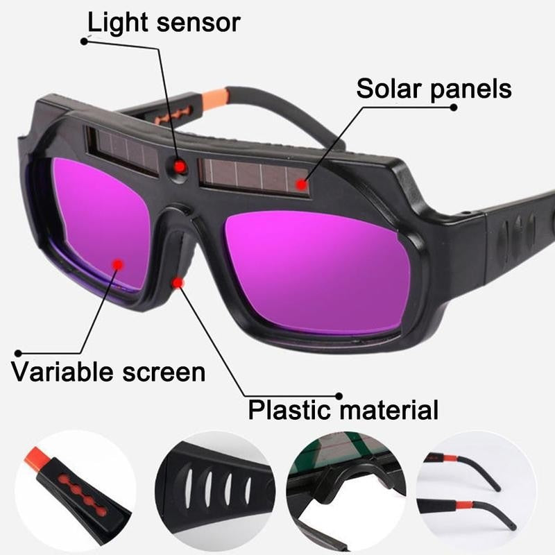 AUTO DARKENING WELDING GLASSES