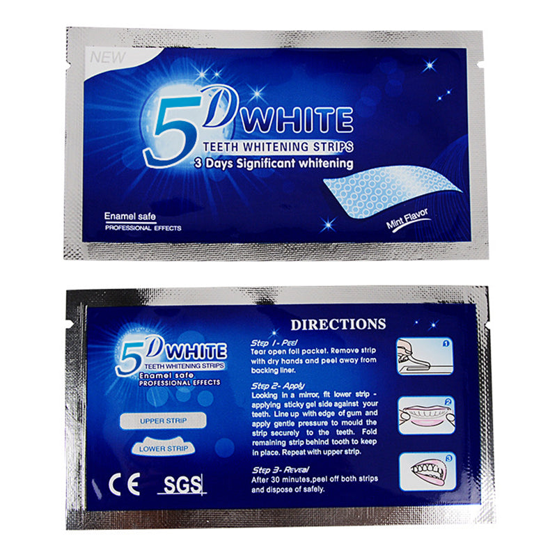 5D Teeth Whitening Strips (Original Product)