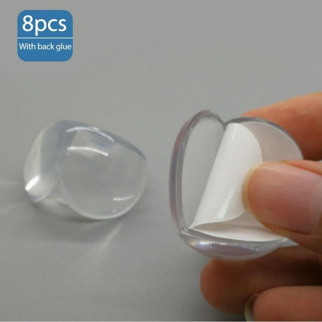 Thick Silicone Table Corner Protectors 8 pcs/bag