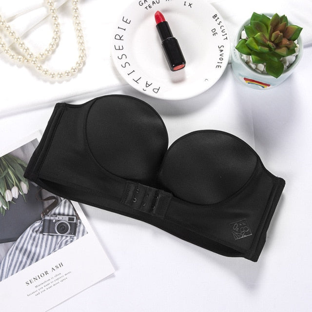 Strapless Front Push Up Bra