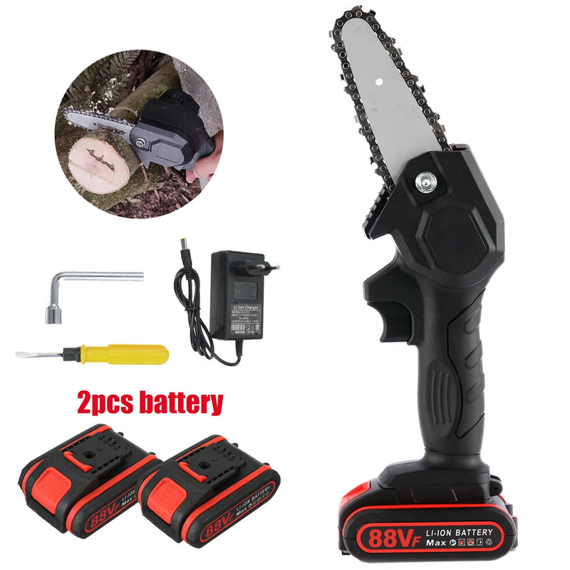 Handheld Mini Chainsaw for Wood Cutting and One-Hand Chainsaw