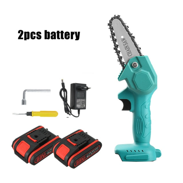 Handheld Mini Chainsaw for Wood Cutting and One-Hand Chainsaw