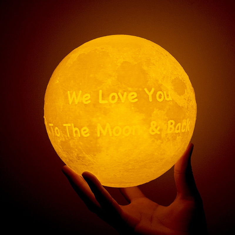 CUSTOM 3D PHOTO MOON LAMP