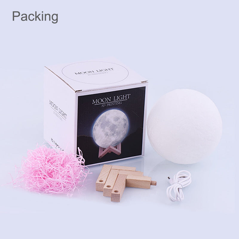 CUSTOM 3D PHOTO MOON LAMP