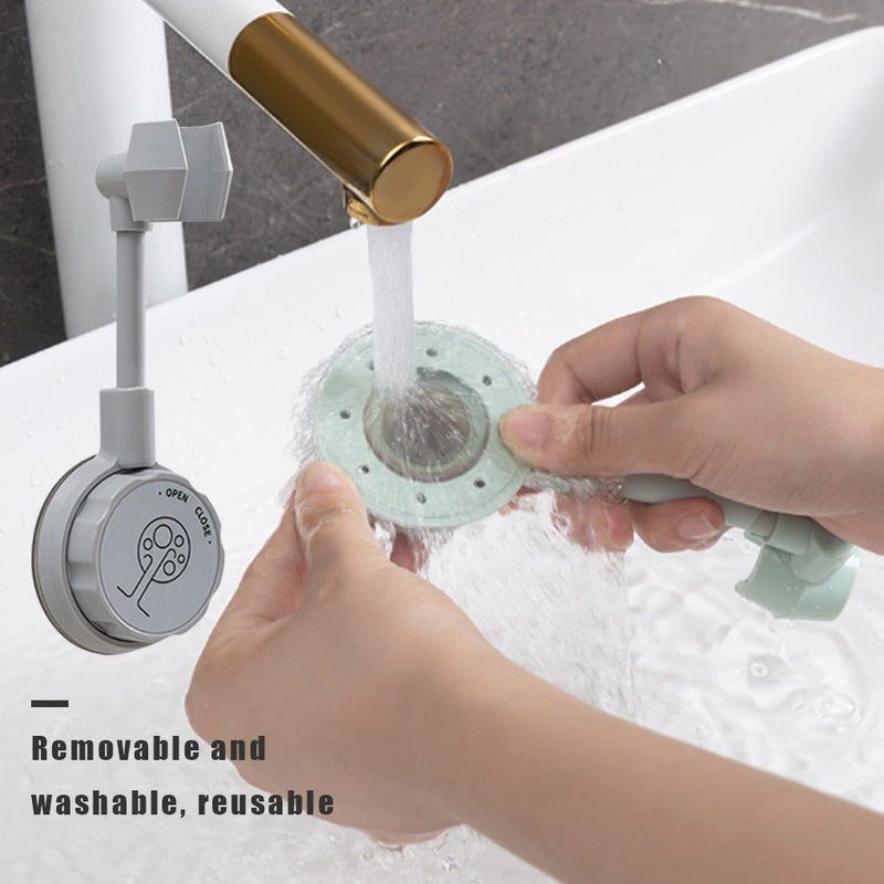 360° Punch-free shower holder